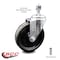 Service Caster 5 Inch Phenolic Wheel Swivel 1/2 Inch Threaded Stem Caster SCC-TS20S514-PHS-121315 - alternate 2